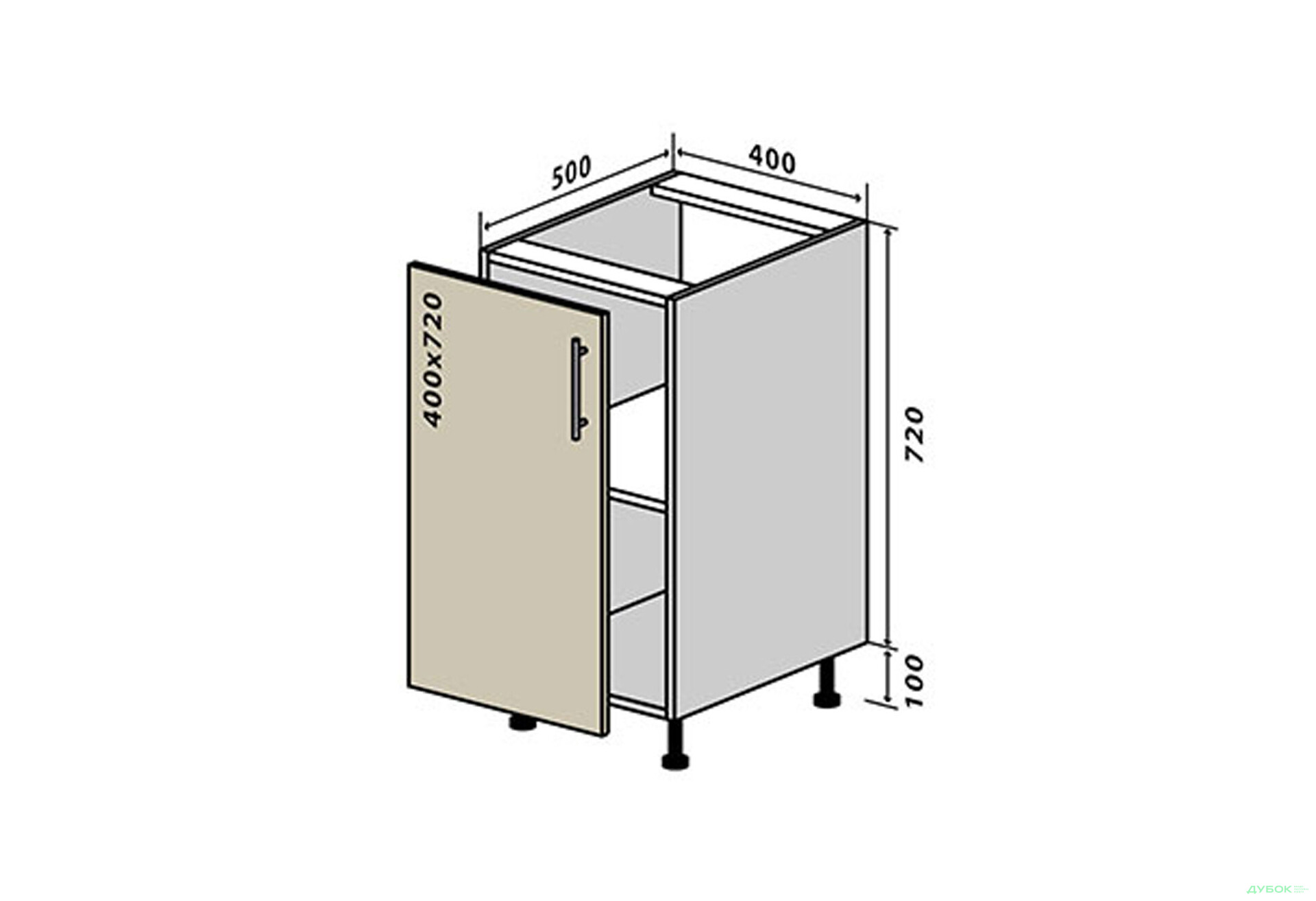 Н3 Тумба 1Д 40 Прайм Люкс / Prime Luxe VIP-master - Зображення 1 Зображення 1 - Н3 Тумба 1Д 40 Прайм Люкс / Prime Luxe VIP-master