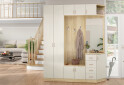Прихожая Киевский стандарт Классика Д 8-дверный правый с ящиками 180 см дуб сонома / кашемир - Изображение 2 Изображение 2 - Прихожая Киевский стандарт Классика Д 8-дверный правый с ящиками 180 см дуб сонома / кашемир