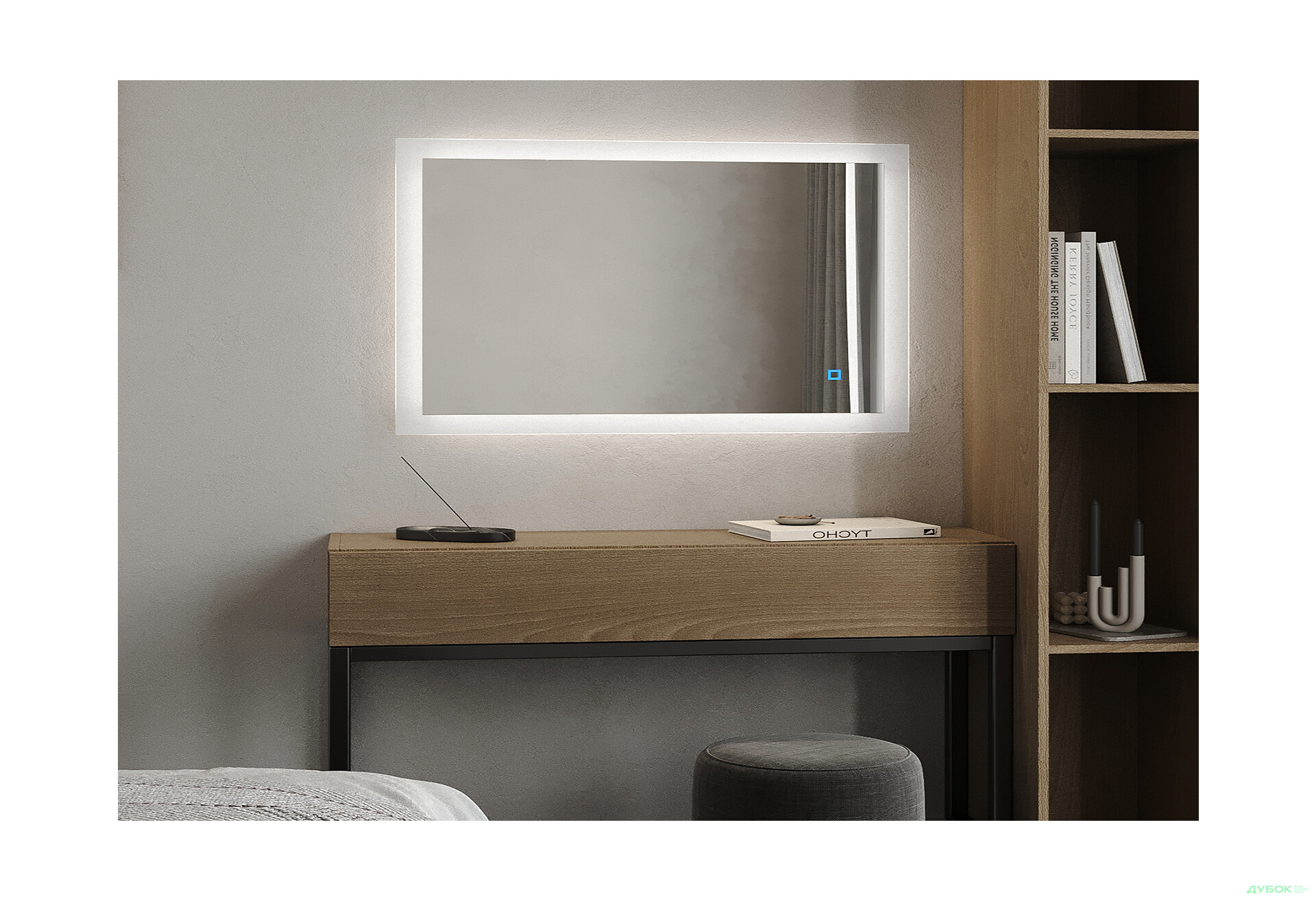 Зображення 1 - Дзеркало Барселона, сенсор 1200х600 Moreli