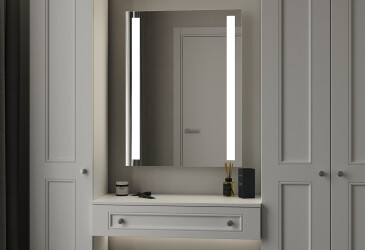 Зеркало Верона 700х500 кнопка Moreli