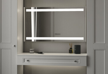 Зеркало Верона 1500х700 кнопка Moreli