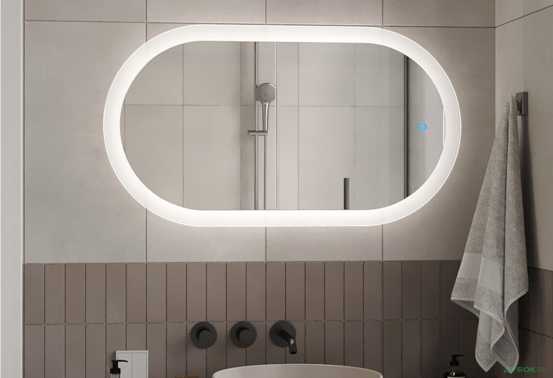 Зображення 9 - Дзеркало Ліон 1200х600 сенсор Moreli