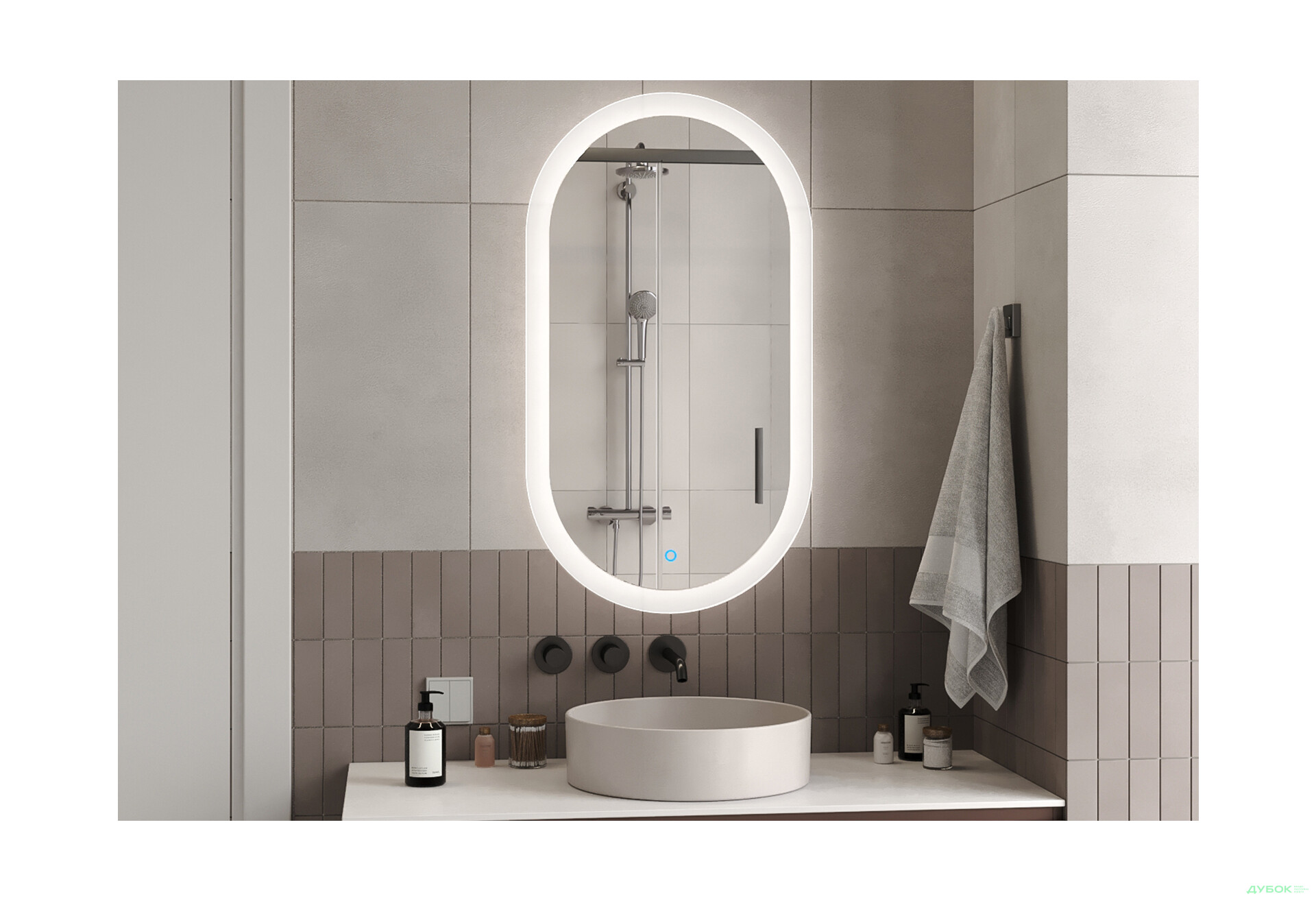 Изображение 6 - Зеркало Лион 1500х700 сенсор Moreli