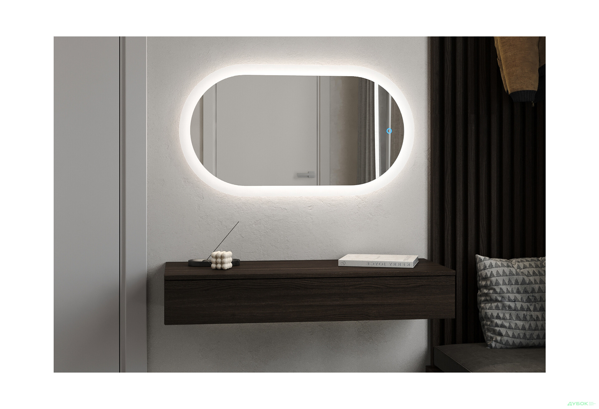 Изображение 5 - Зеркало Лион 1500х700 сенсор Moreli