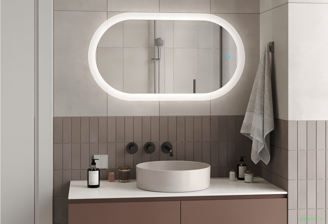 Изображение 2 - Зеркало Лион 1500х700 сенсор Moreli