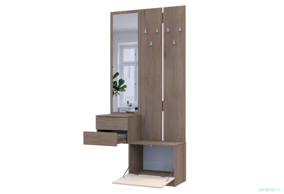 Изображение 3 - Прихожая Сола Doros 105 см, канноло / кашемир