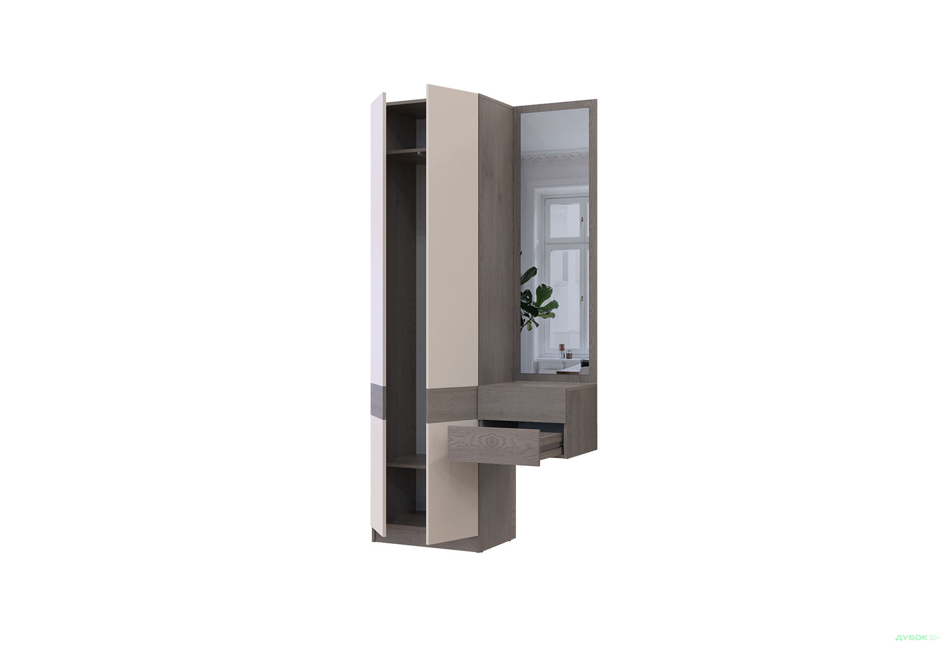 Изображение 4 - Прихожая Сола Doros 105 см, канноло / кашемир