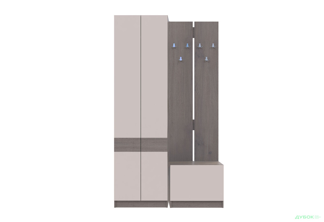 Зображення 3 - Передпокій Сола Doros 120 см, канноло / кашемір