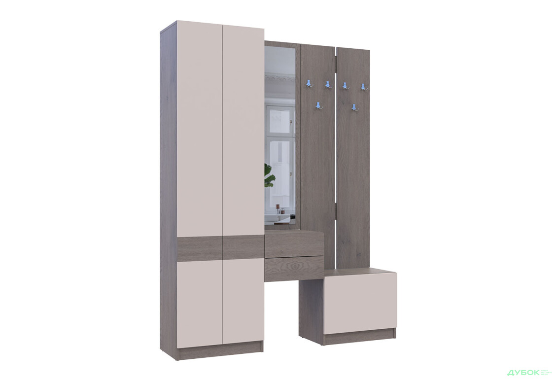 Зображення 4 - Передпокій Сола Doros 165 см, канноло / кашемір