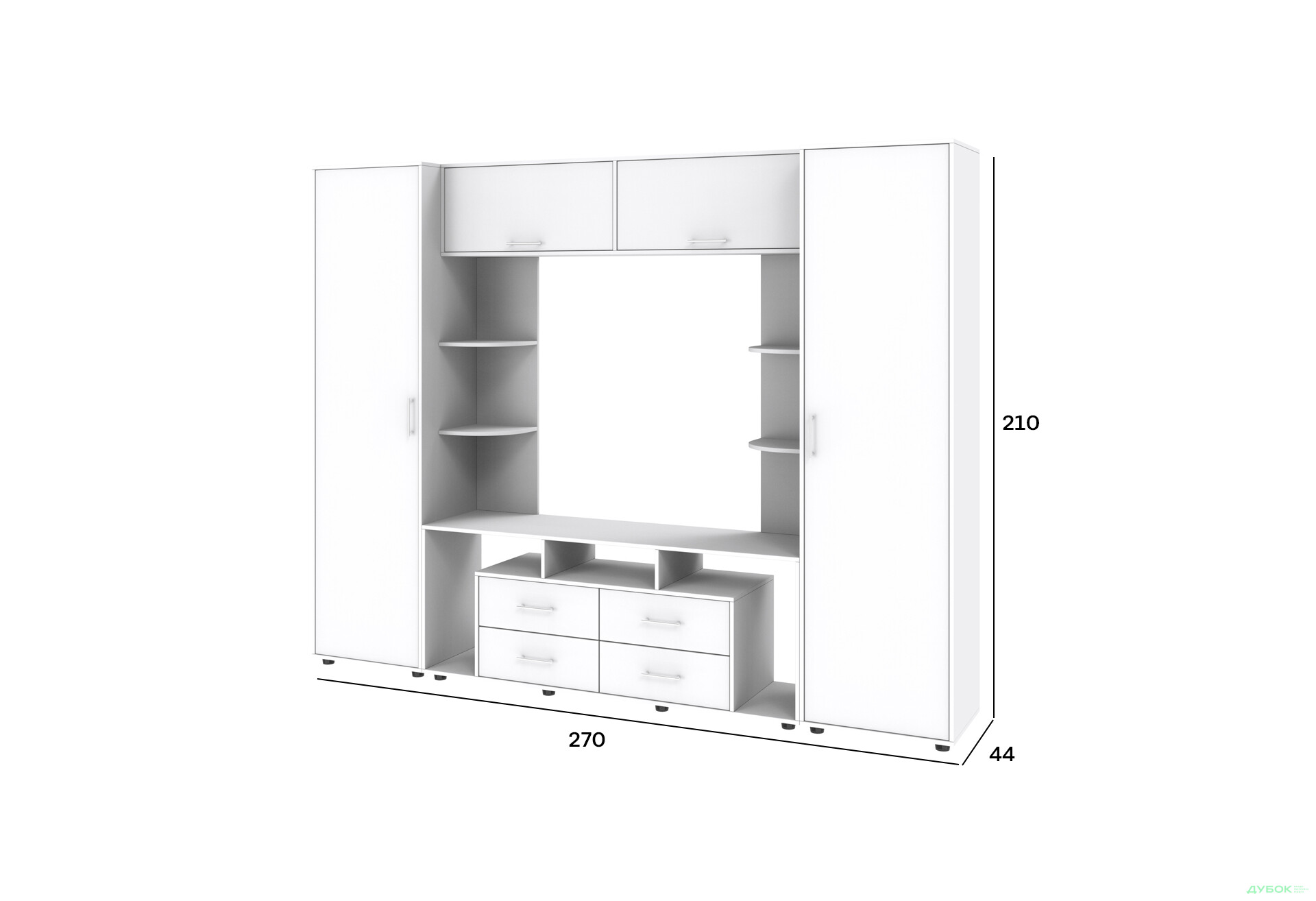 Зображення 4 - Стінка Київський стандарт Юта Д 270 см