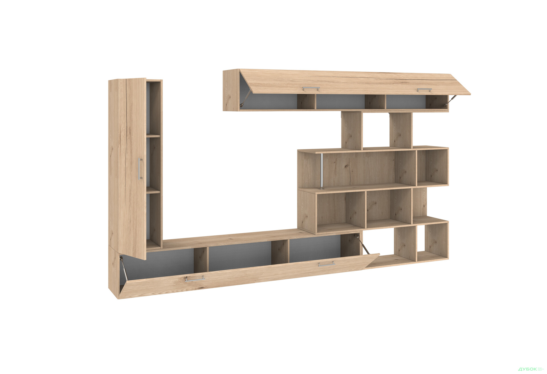 Зображення 3 - Стінка Київський стандарт Галатея Д 305 см дуб рая