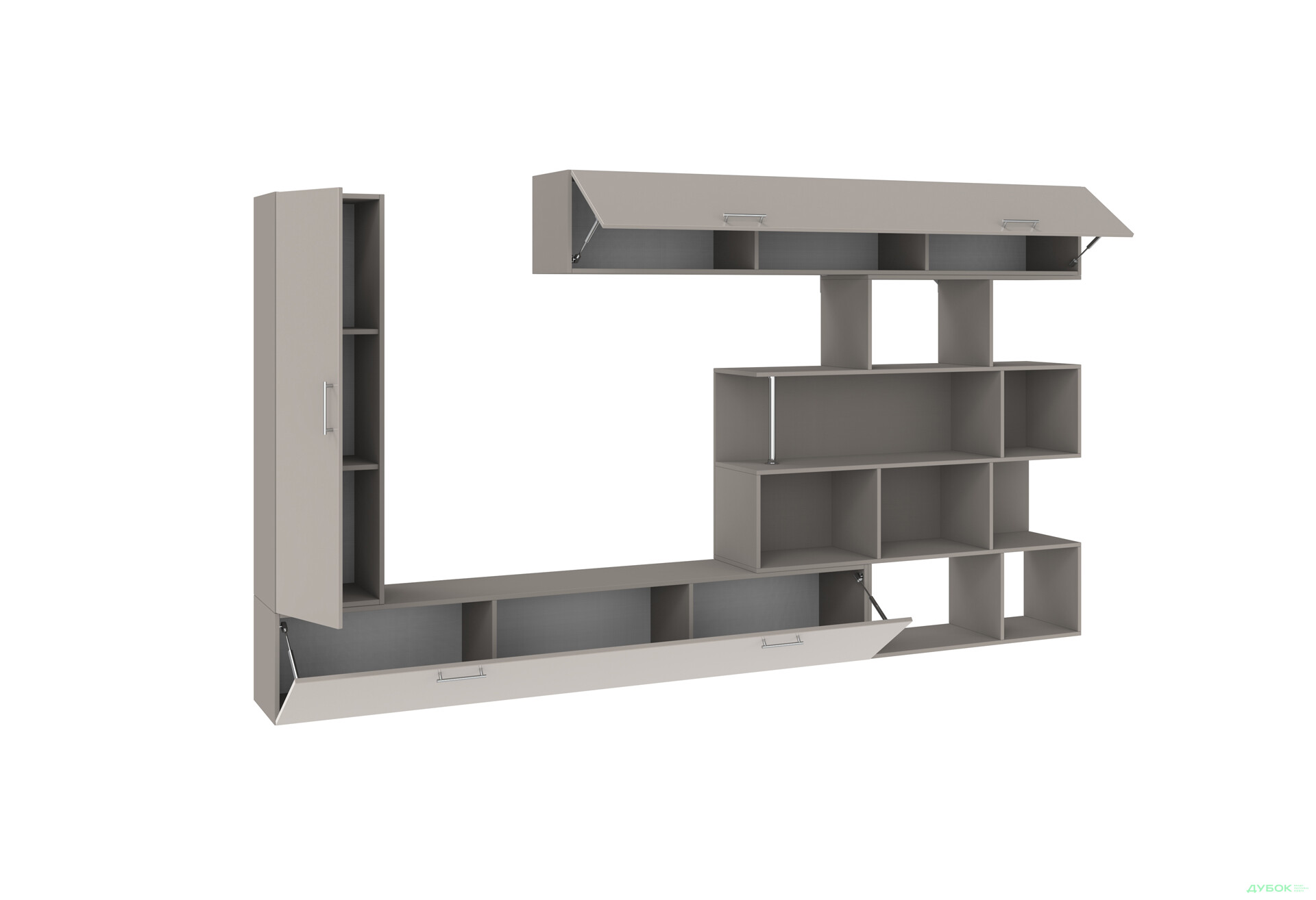 Изображение 3 - Стенка Киевский стандарт Галатея М 305 см кашемир / кашемир глянец