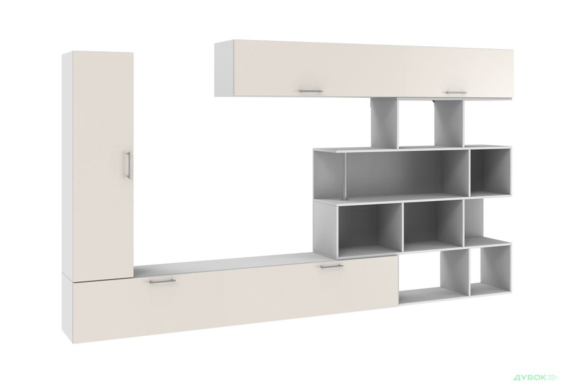 Изображение 1 - Стенка Киевский стандарт Галатея М 305 см нимфея альба / слоновая кость