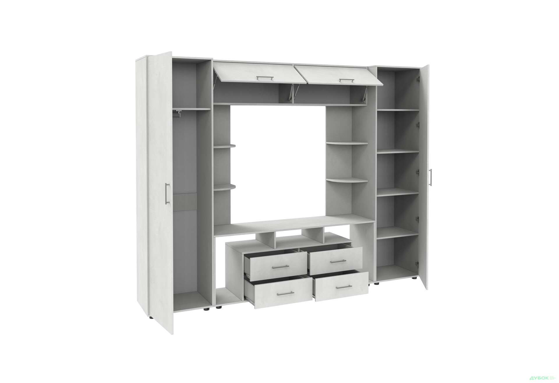 Изображение 3 - Стенка Киевский стандарт Юта Д 270 см бетон стайл