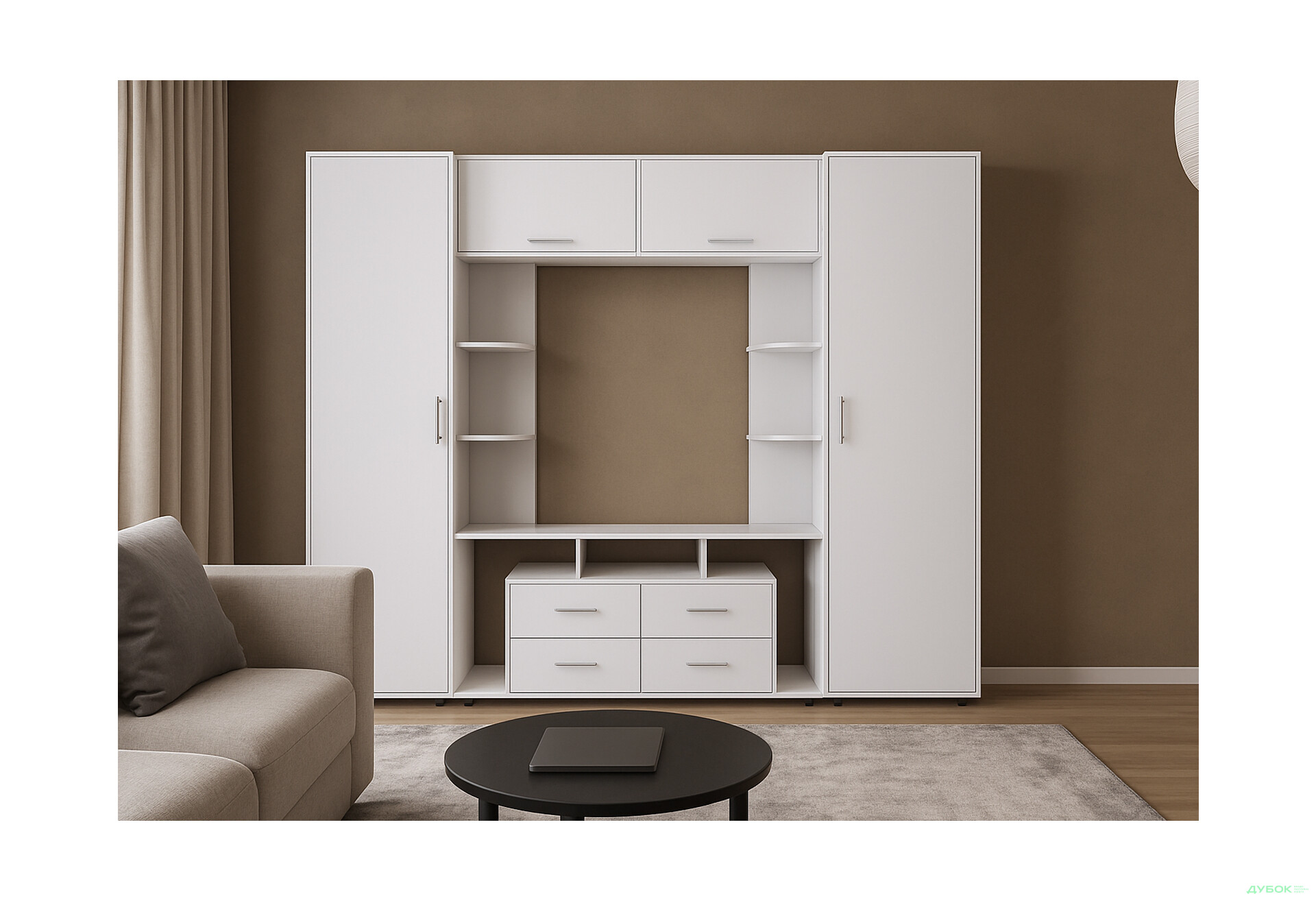 Изображение 2 - Стенка Киевский стандарт Юта Д 270 см нимфея альба