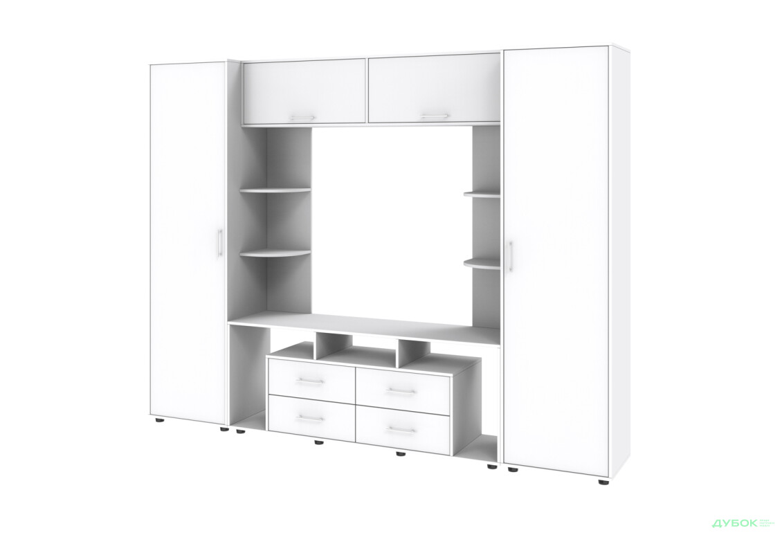 Стенка Киевский стандарт Юта Д 270 см нимфея альба