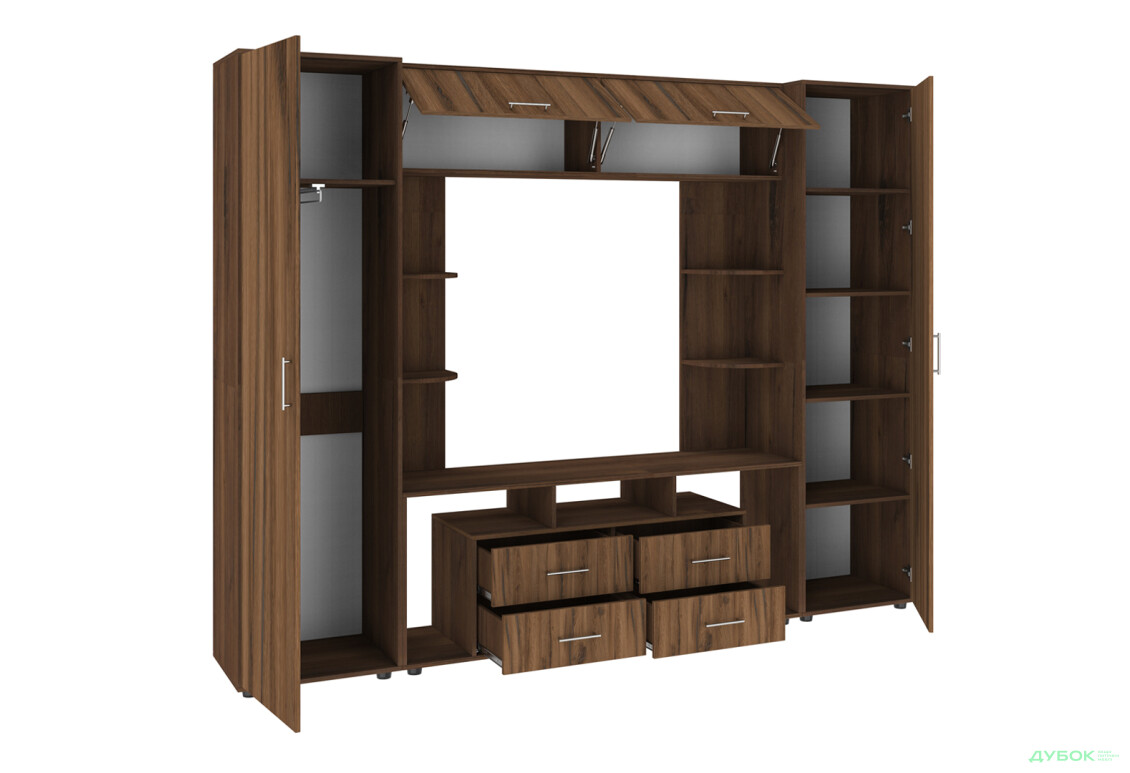 Изображение 3 - Стенка Киевский стандарт Юта Д 270 см орех макадамия / дуб ливорно