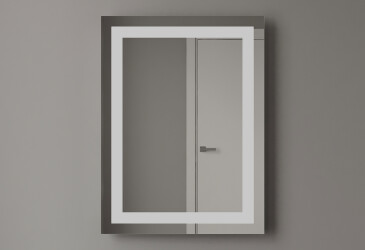 Зеркало Милан 1500х700 кнопка Moreli