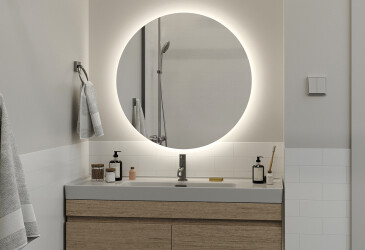 Зеркало Токио 600 кнопка Moreli