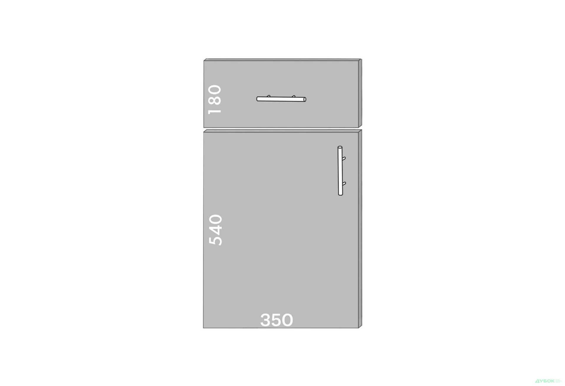 Зображення 1 - Фасад dpl ф-720 blum MebelStar