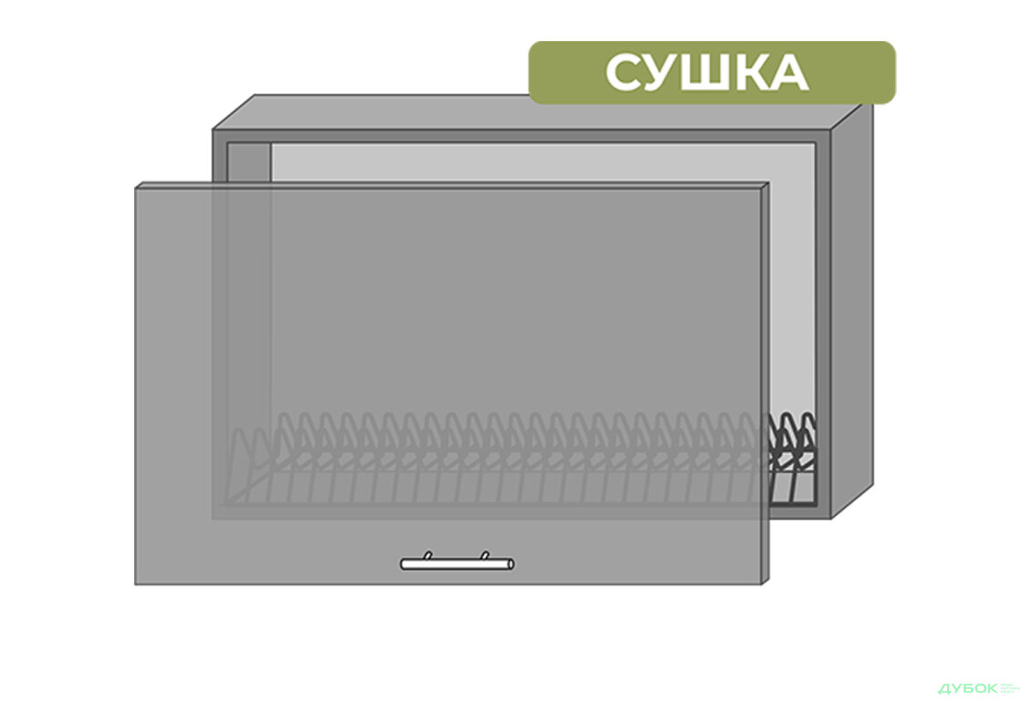 Верх 973 Сушка Діплос / Diplos Blum MebelStar