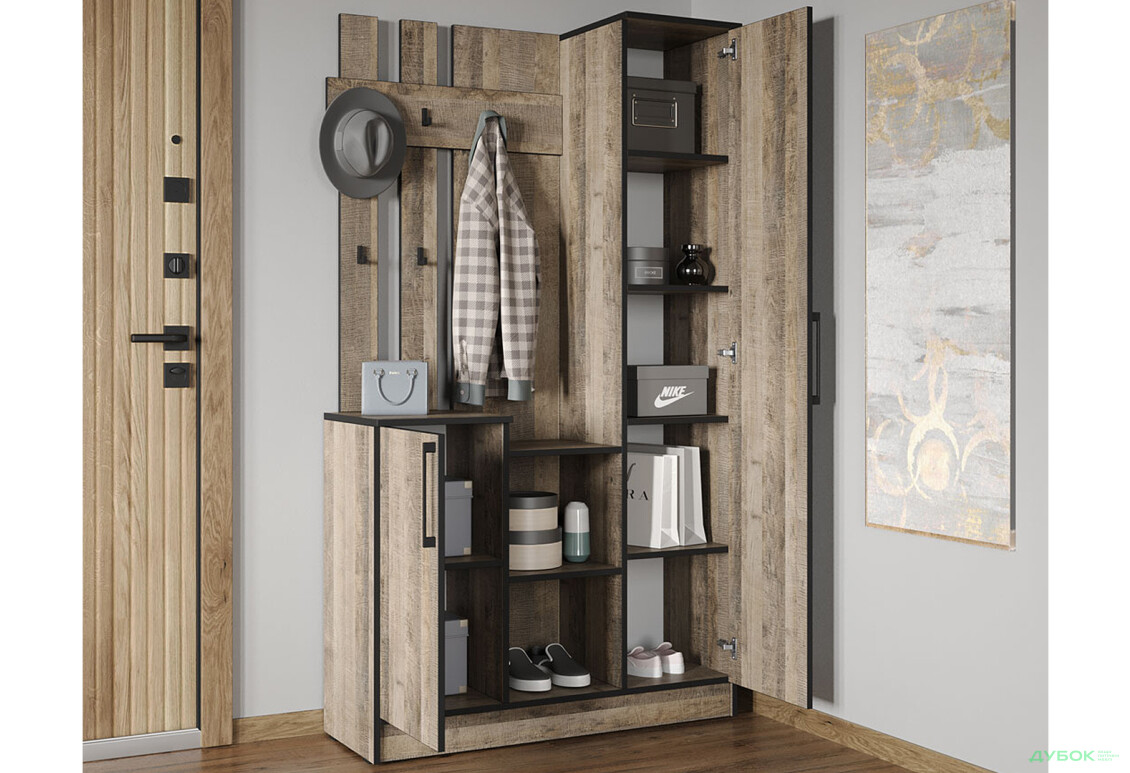 Изображение 2 - Прихожая Moreli KO-0004 Корнелия дуб гранж песочный 