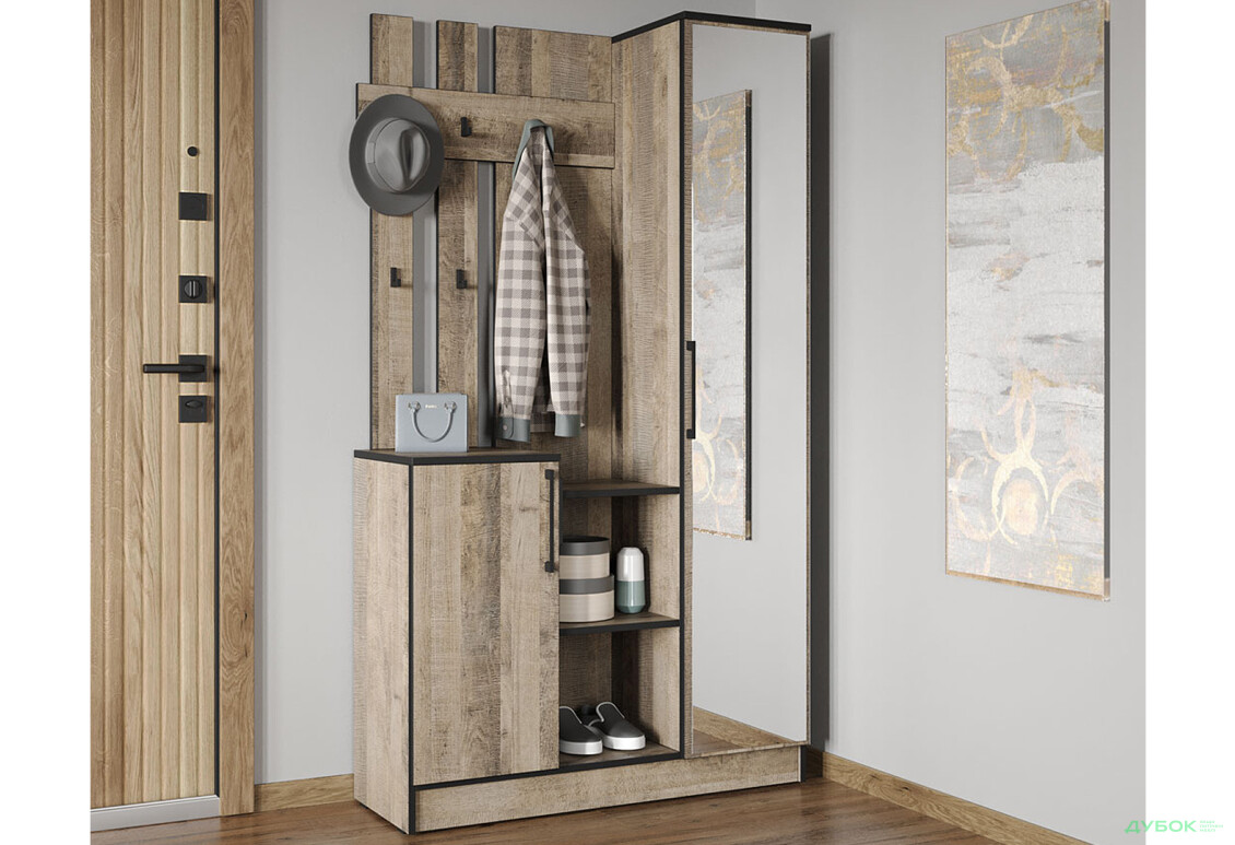 Прихожая Moreli KO-0004 Корнелия дуб гранж песочный 