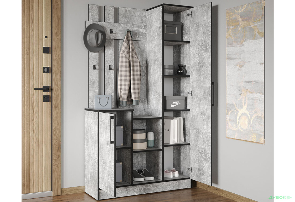 Изображение 2 - Прихожая Moreli KO-0004 Корнелия бетон 