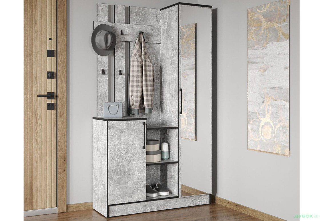 Прихожая Moreli KO-0004 Корнелия бетон 