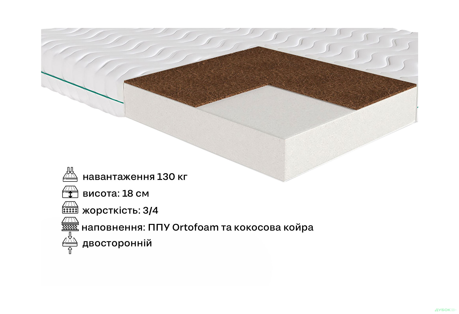Ліжко VMV holding Айсон 90х200 см з матрацом та шухлядами, дуб артізан - Зображення 7 Зображення 7 - Ліжко VMV holding Айсон 90х200 см з матрацом та шухлядами, дуб артізан