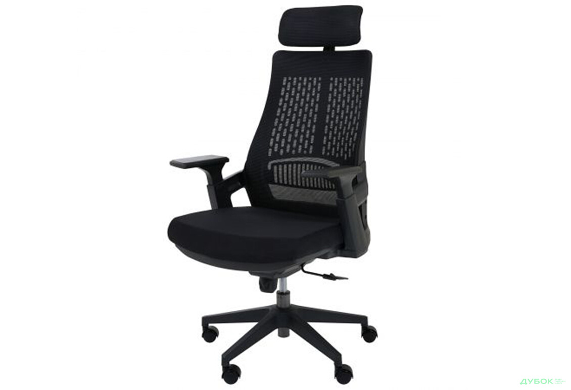 Кресло АМФ Patric, ткань черная - Изображение 1 Изображение 1 - Кресло АМФ Patric, ткань черная