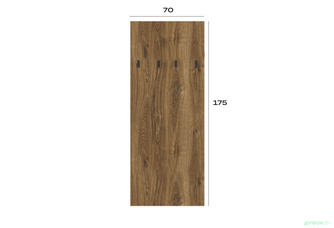 Вішак WIE70 дуб травиата Анси Gerbor холдинг - Изображение 3 Изображение 3 - Вішак WIE70 дуб травиата Анси Gerbor холдинг