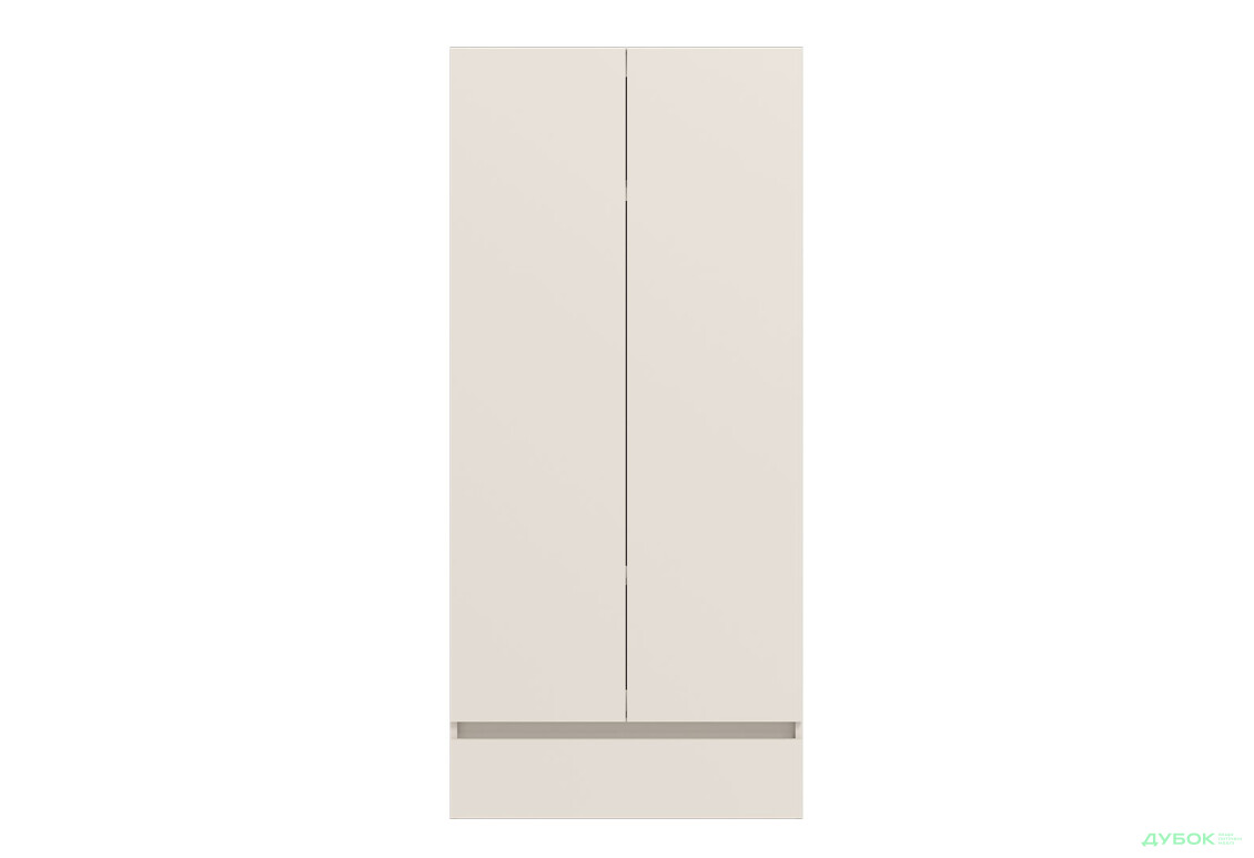 Пенал-надставка Гербор Ансі REG2D1S зі штангою та полицями 80 см, дуб травіата / кашемір - Зображення 1 Зображення 1 - Пенал-надставка Гербор Ансі REG2D1S зі штангою та полицями 80 см, дуб травіата / кашемір