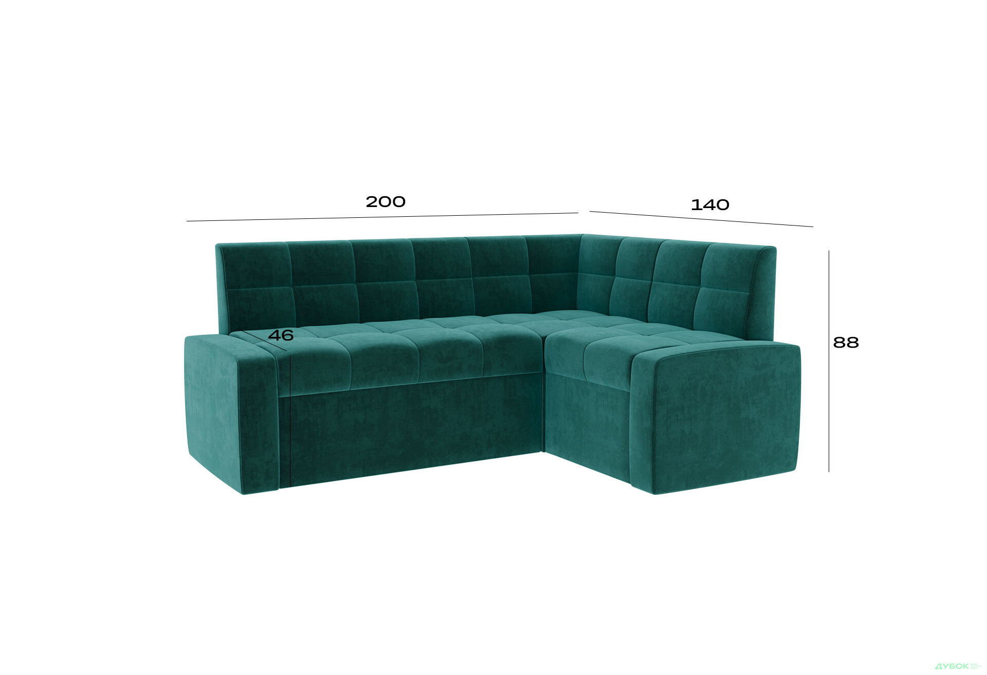 Зображення 6 - Кухонний куточок Техас Лондон 8 Kredens furniture