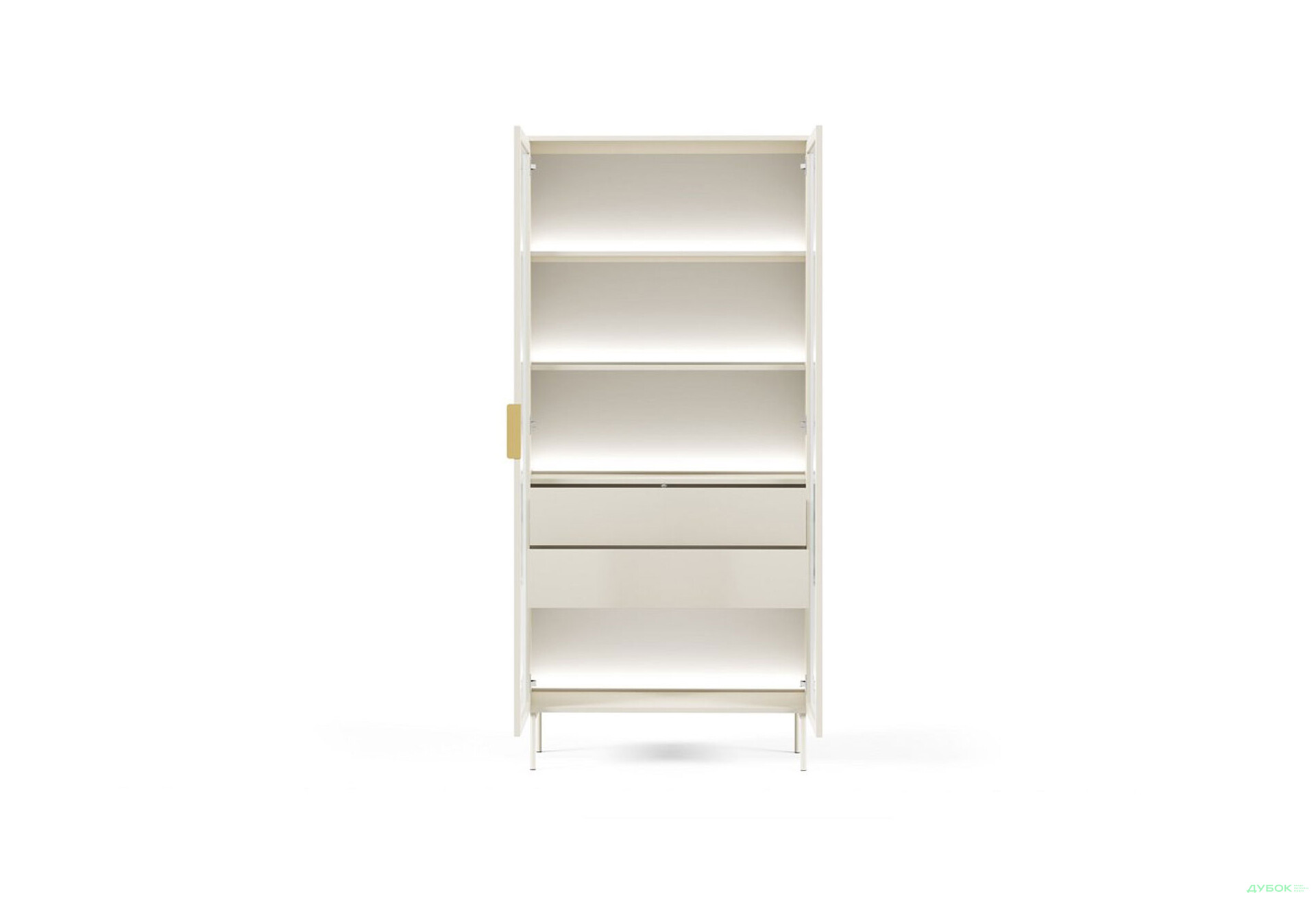 Изображение 4 - Витрина высокая Perfect Home Луми / Lumi 91,5 см, кашемир