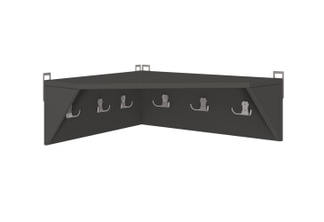 Изображение Вешалка навесная угловая МВ-9 600x200x200