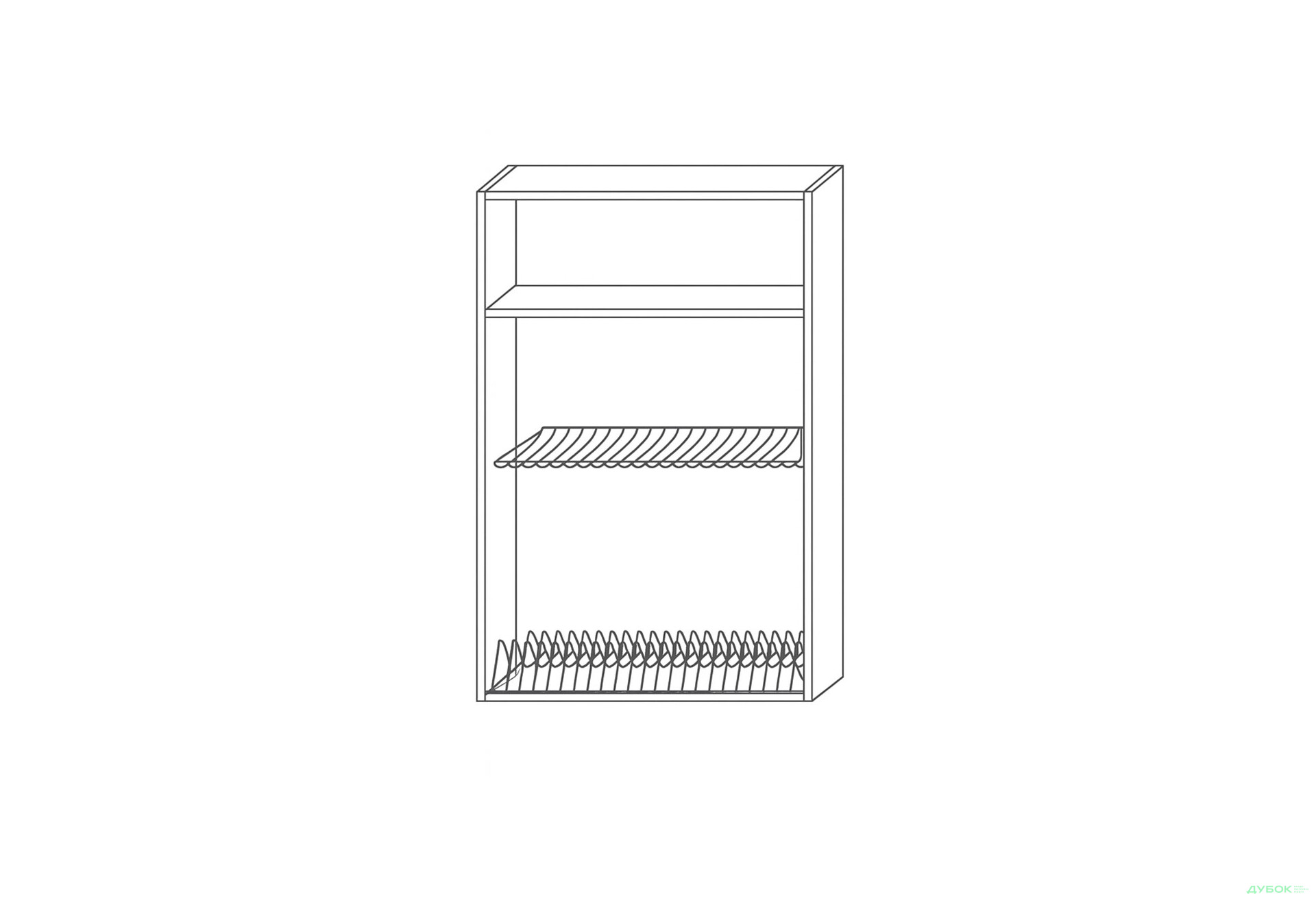Зображення 1 - Корпус dpl в-9671 сушка blum MebelStar