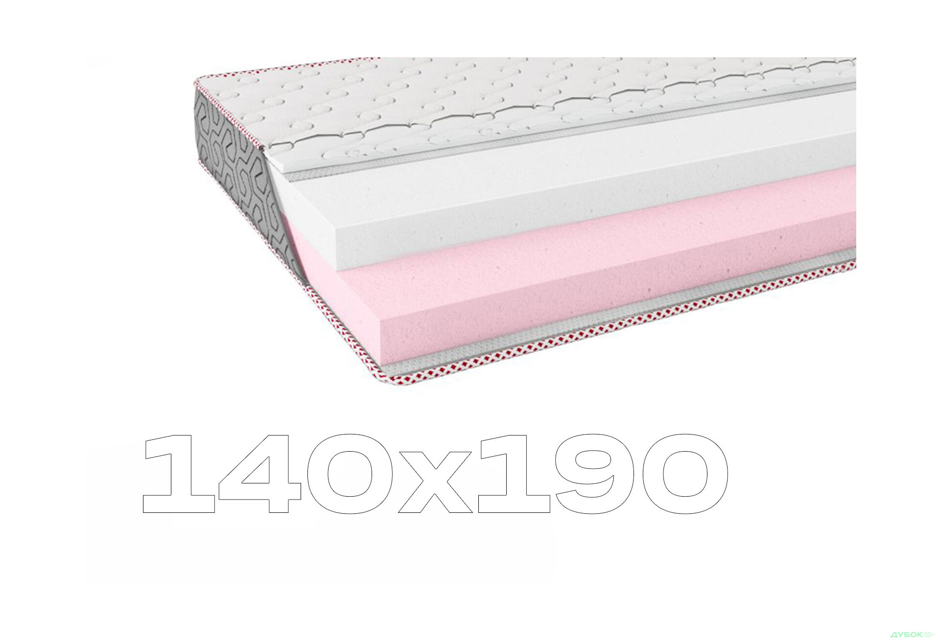 Зображення 1 - Матрац Allur / Аллюр 140х190 серія Fashion ЕММ