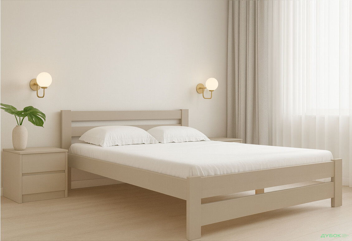 Изображение 2 - Кровать Arbor Drev Симфония 140х190, бук, кашемир
