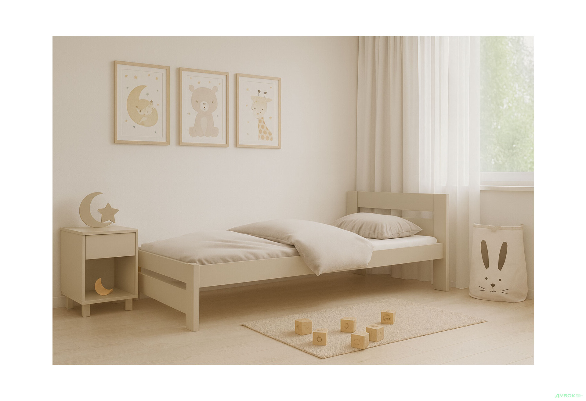 Изображение 2 - Кровать Arbor Drev Симфония 90х190, сосна, кашемир
