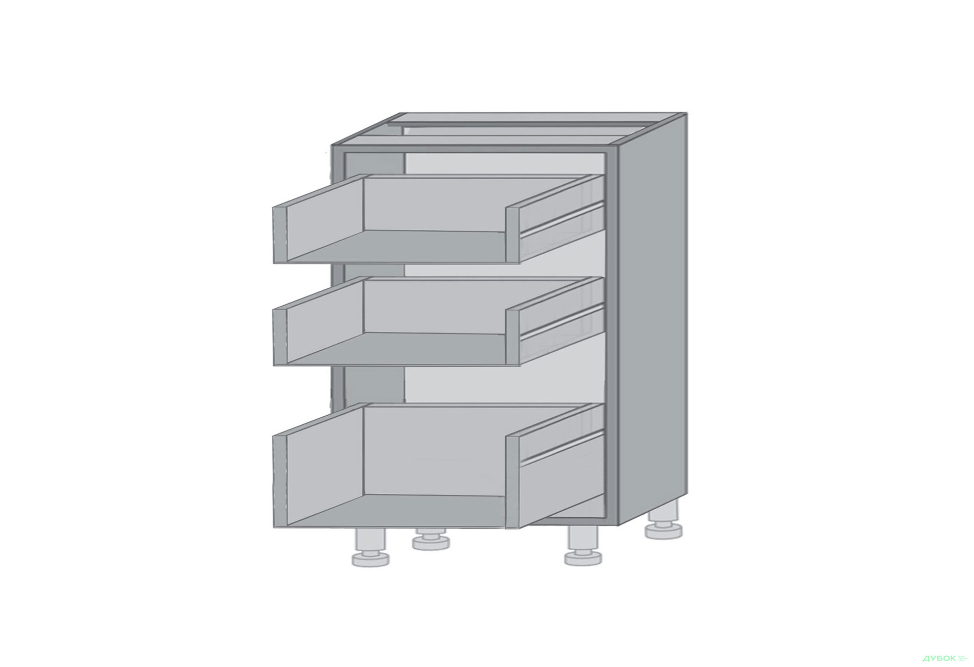 Корпус dpl Н-73 blum Мебель Стар - Изображение 1 Изображение 1 - Корпус dpl Н-73 blum Мебель Стар
