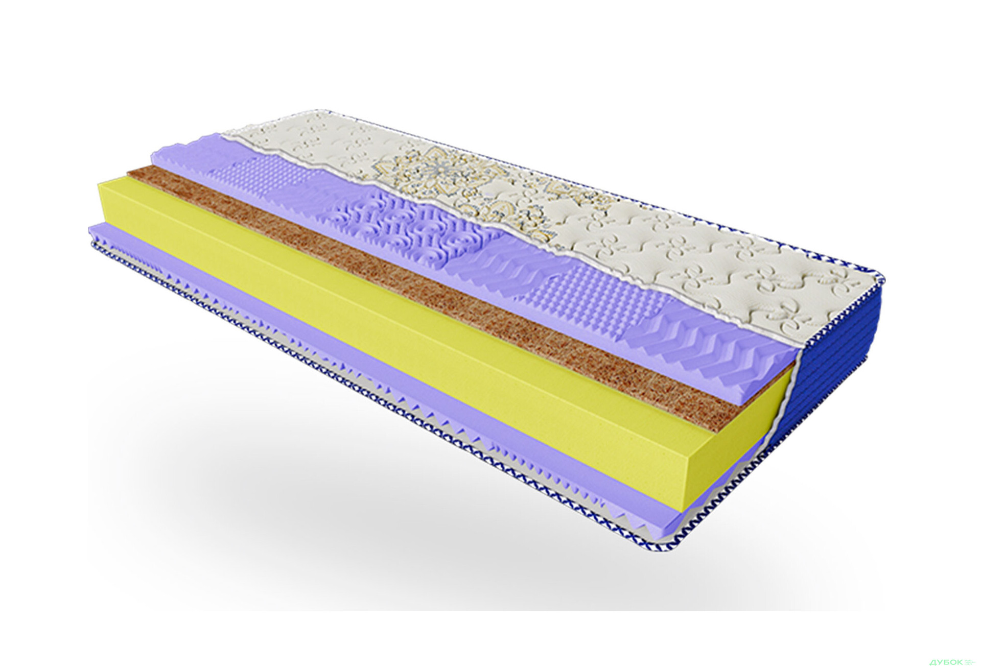 Матрас скрученный Tiara / Тиара Arabeska 80х200 ЕММ - Изображение 3 Изображение 3 - Матрас скрученный Tiara / Тиара Arabeska 80х200 ЕММ