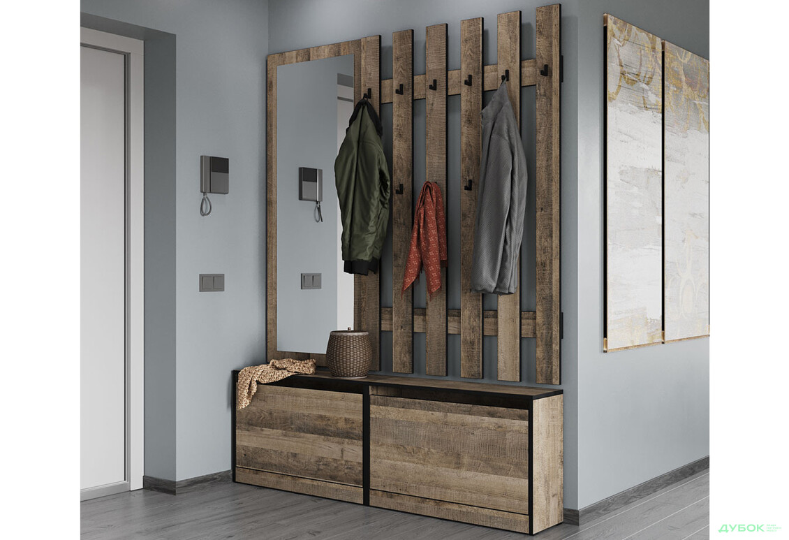 Дзеркало Moreli KO-1006 Корнелія дуб гранж пісочний  - Зображення 2 Зображення 2 - Дзеркало Moreli KO-1006 Корнелія дуб гранж пісочний