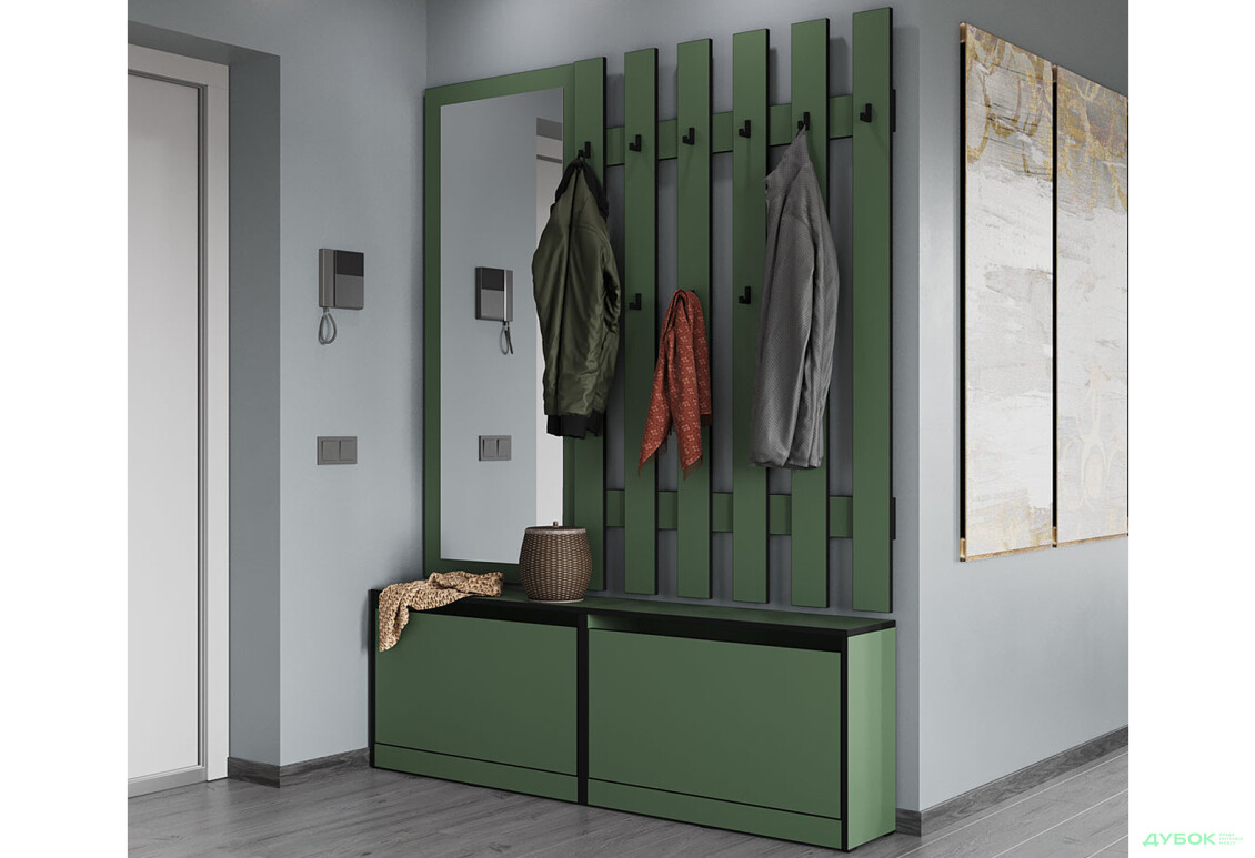 Дзеркало Moreli KO-1006 Корнелія зелений димчастий  - Зображення 2 Зображення 2 - Дзеркало Moreli KO-1006 Корнелія зелений димчастий