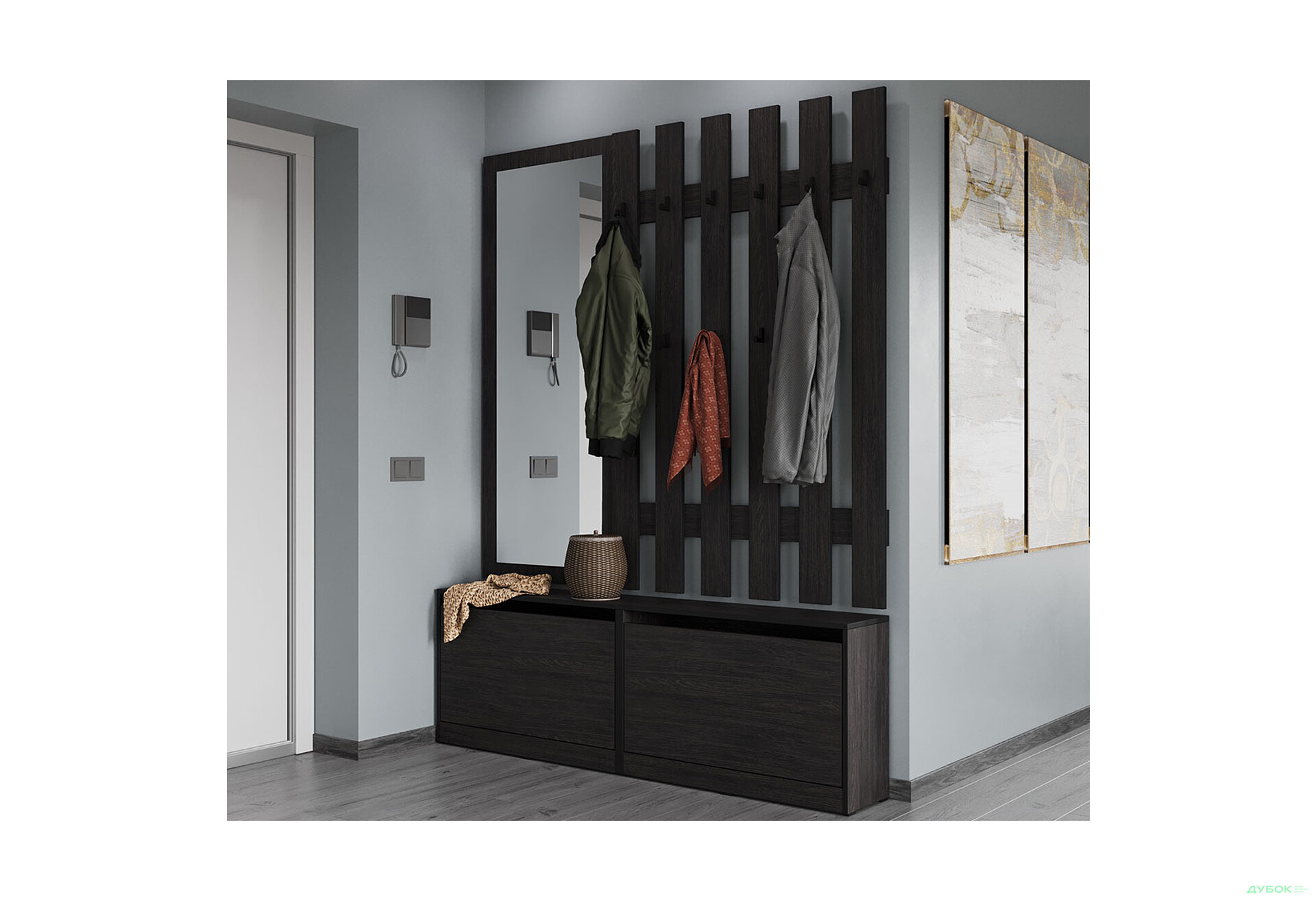 Тумба для обуви Moreli KO-3006 Корнелия венге - Изображение 2 Изображение 2 - Тумба для обуви Moreli KO-3006 Корнелия венге