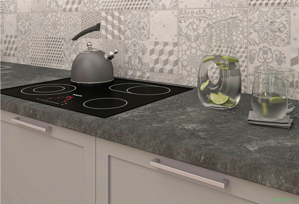 Кухня МироМарк Винтаж / Vintage 280х160 см полумат серый RAL 7036 / белый полумат RAL 9003 - Изображение 3 Изображение 3 - Кухня МироМарк Винтаж / Vintage 280х160 см полумат серый RAL 7036 / белый полумат RAL 9003