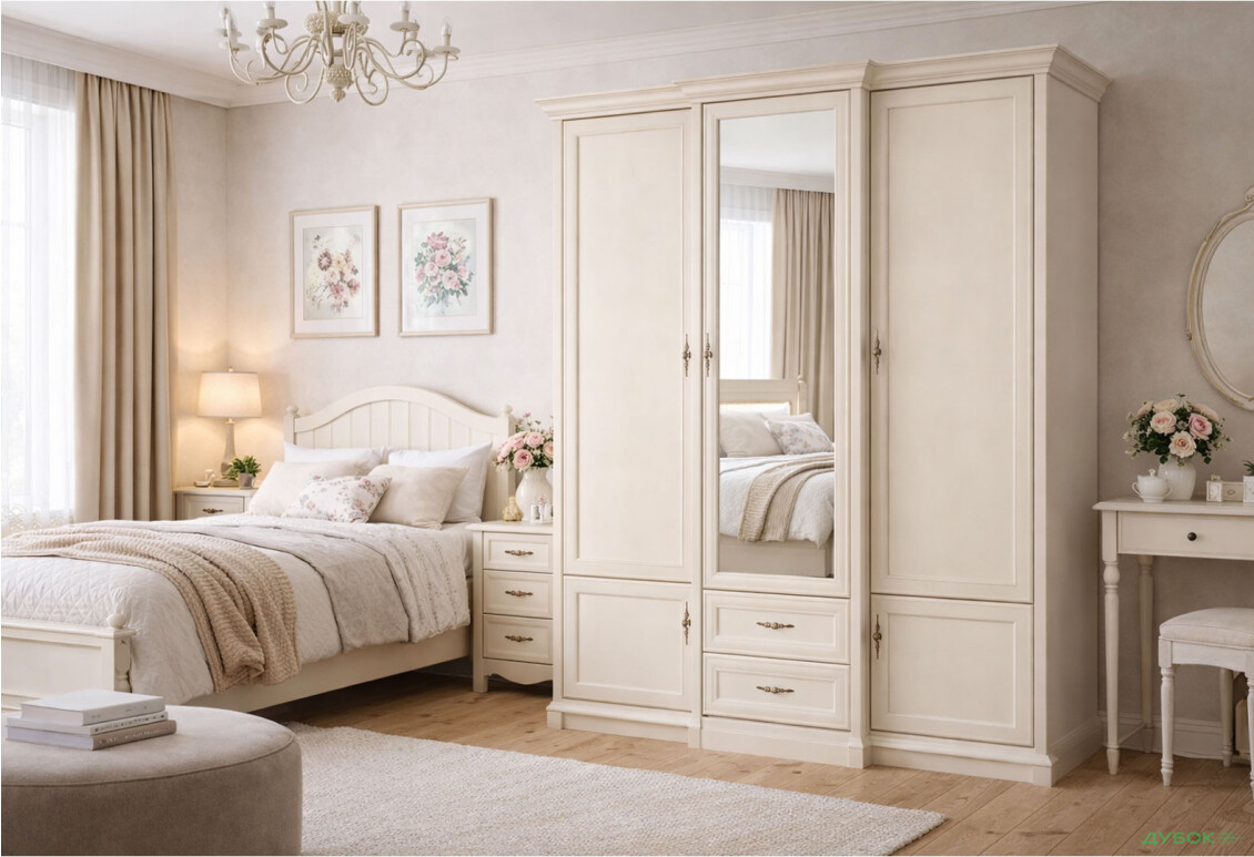 Зображення 2 - Шафа 3d/2s кашемір Соната Нью Гербор