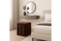 Зображення 2 - Пуф-трансформер Kredens furniture 5в1 50x50 см, Чорний метал / Коричневий 2299