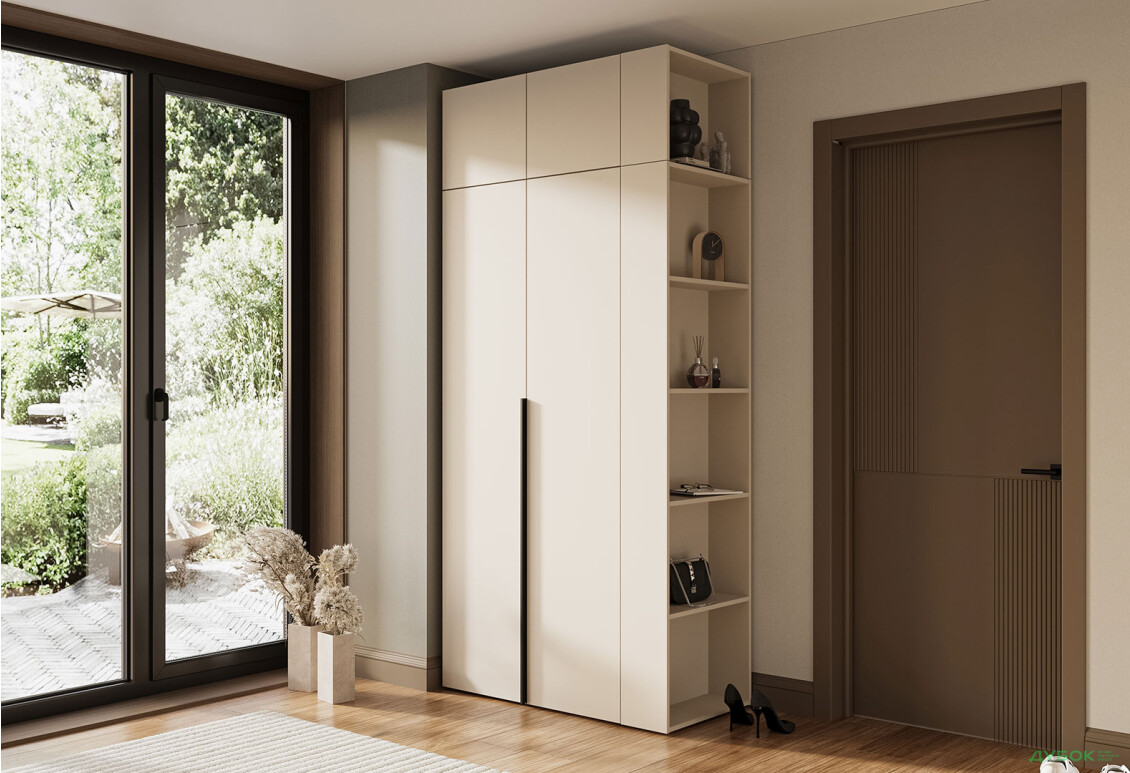 Изображение 4 - Шкаф Garant Соло 2D_Sh с полками 90 см, кашемир