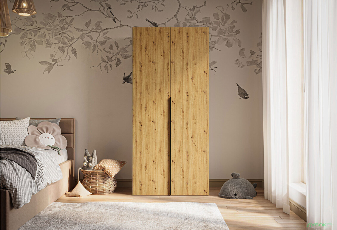 Изображение 3 - Шкаф Garant Соло 2D_Sh с полками 90 см, дуб артизан